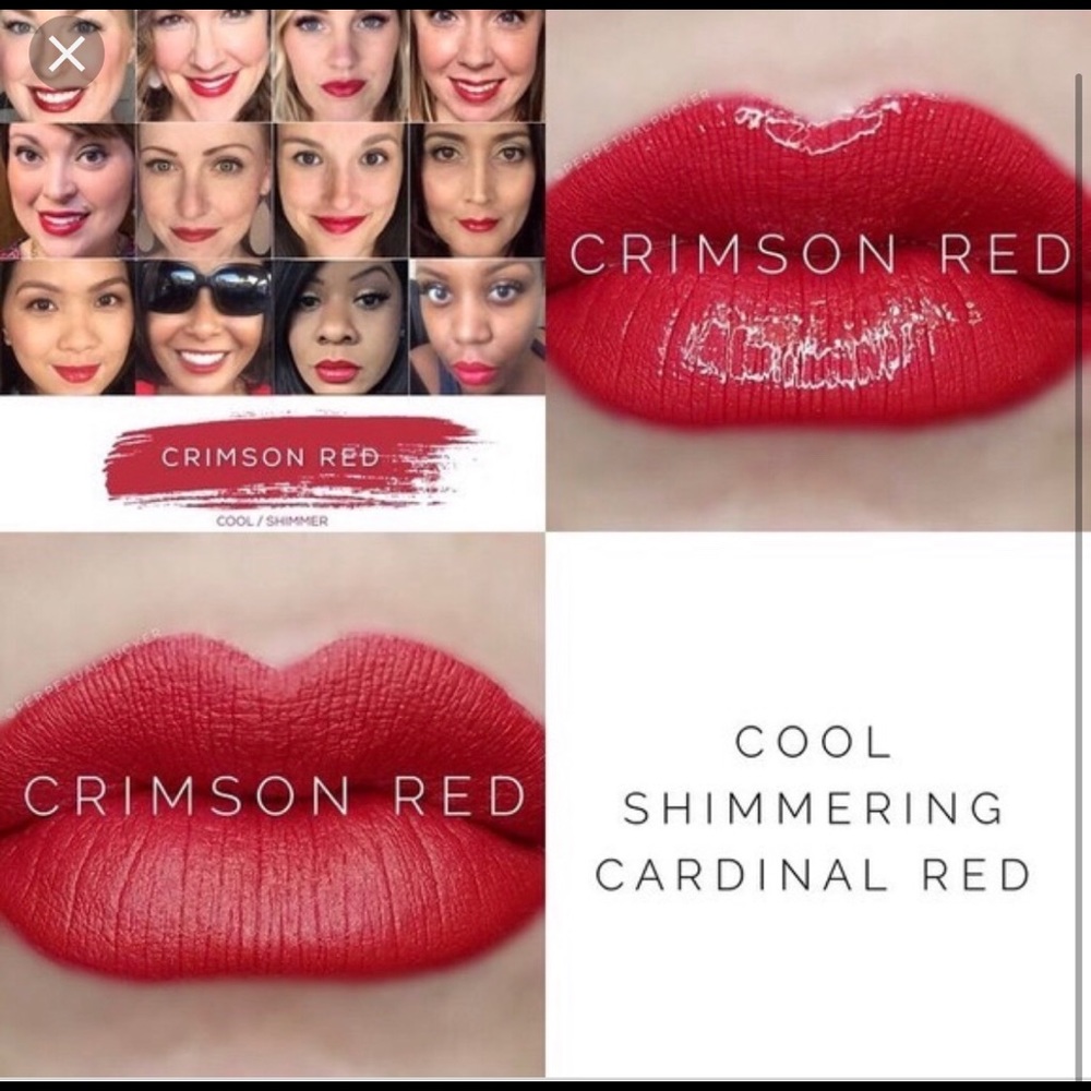 New Crimson Red Lipsense Retired